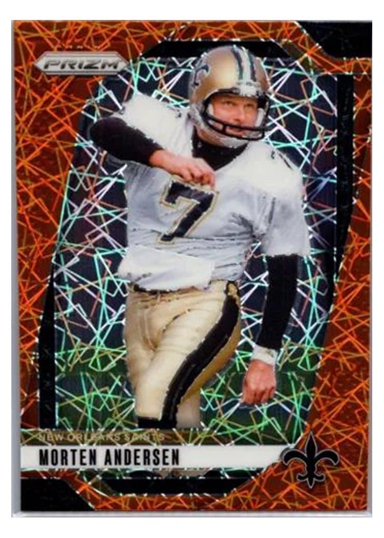 2024 Panini Prizm Base Set Morten Andersen #211 card