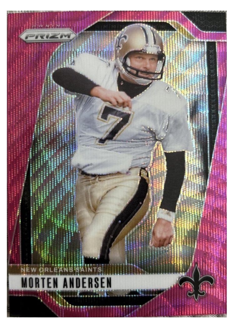 2024 Panini Prizm Base Set Morten Andersen #211 card