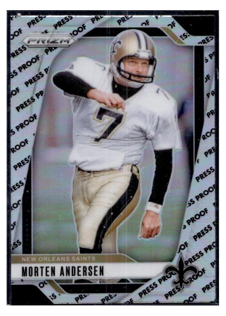 2024 Panini Prizm Base Set Morten Andersen #211 card