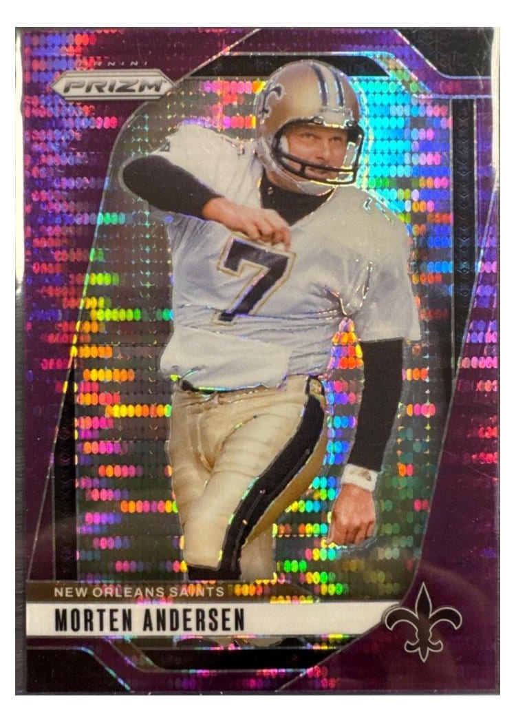 2024 Panini Prizm Base Set Morten Andersen #211 card
