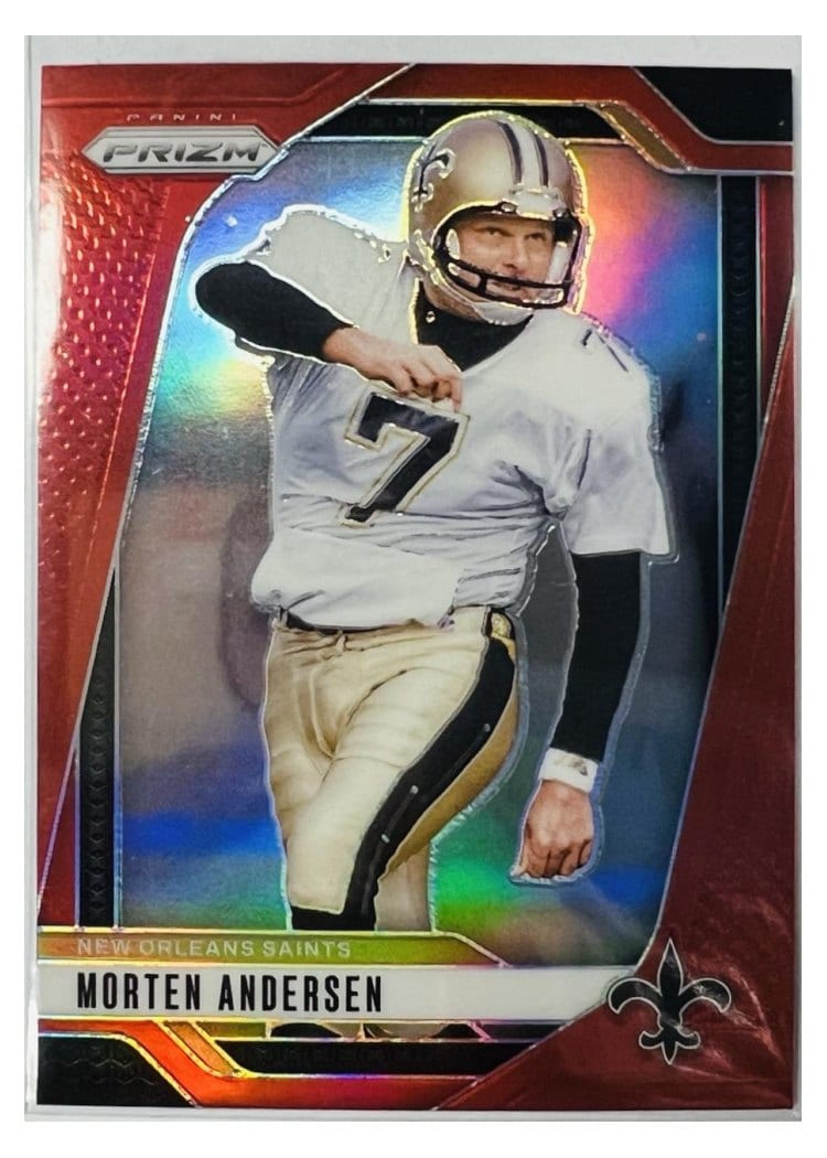 2024 Panini Prizm Base Set Morten Andersen #211 card