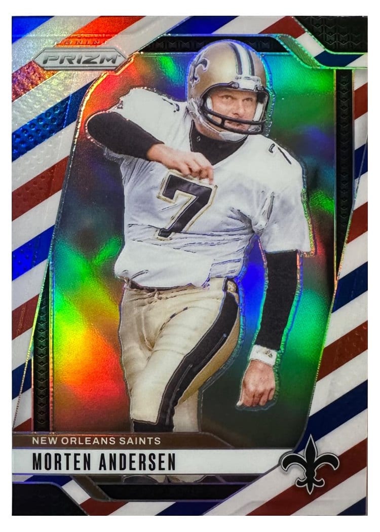 2024 Panini Prizm Base Set Morten Andersen #211 card