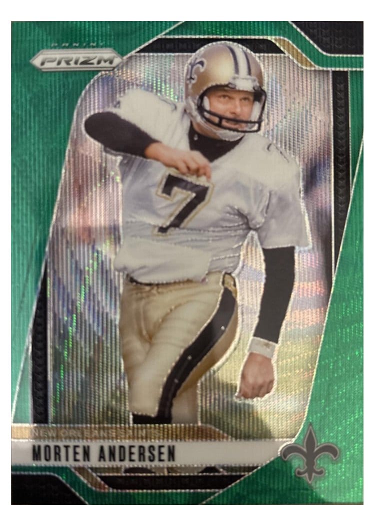 2024 Panini Prizm Base Set Morten Andersen #211 card
