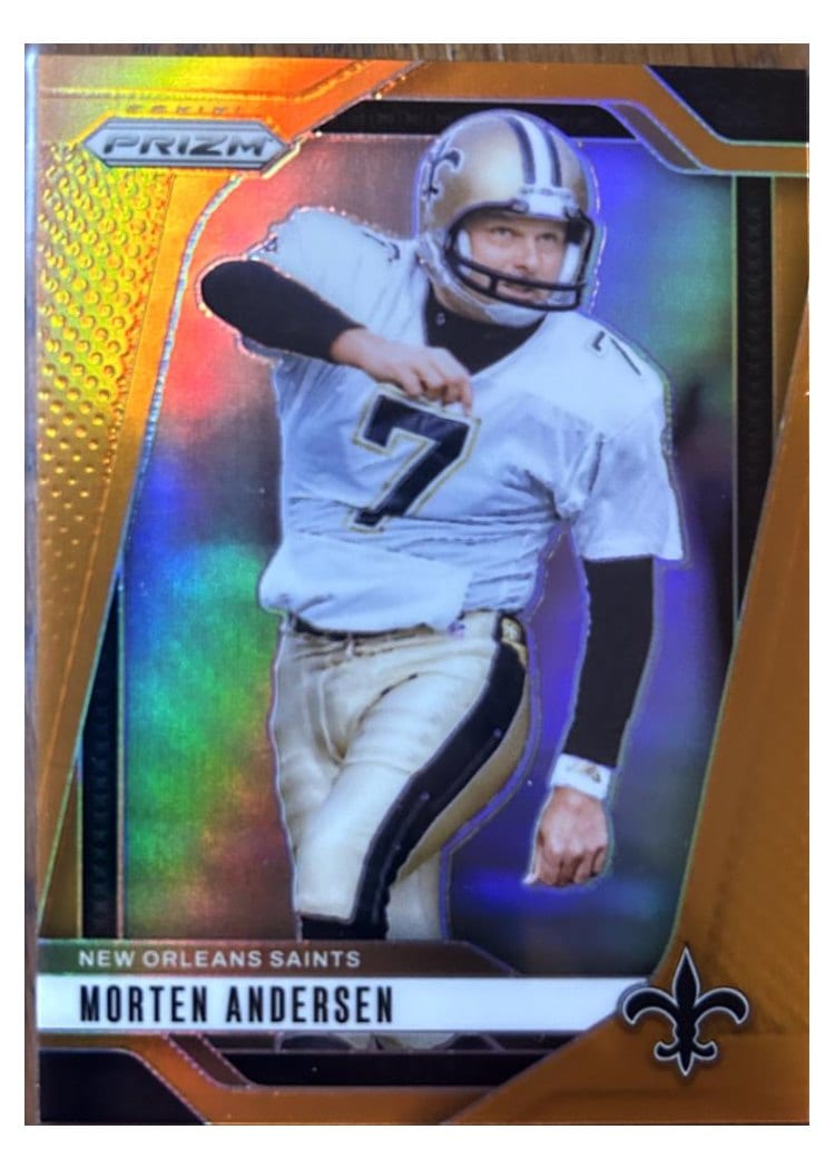 2024 Panini Prizm Base Set Morten Andersen #211 card