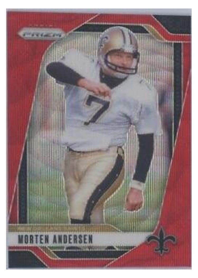 2024 Panini Prizm Base Set Morten Andersen #211 card
