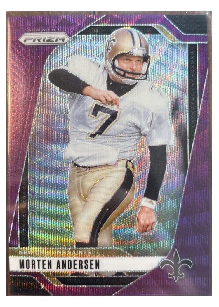2024 Panini Prizm Base Set Morten Andersen #211 card