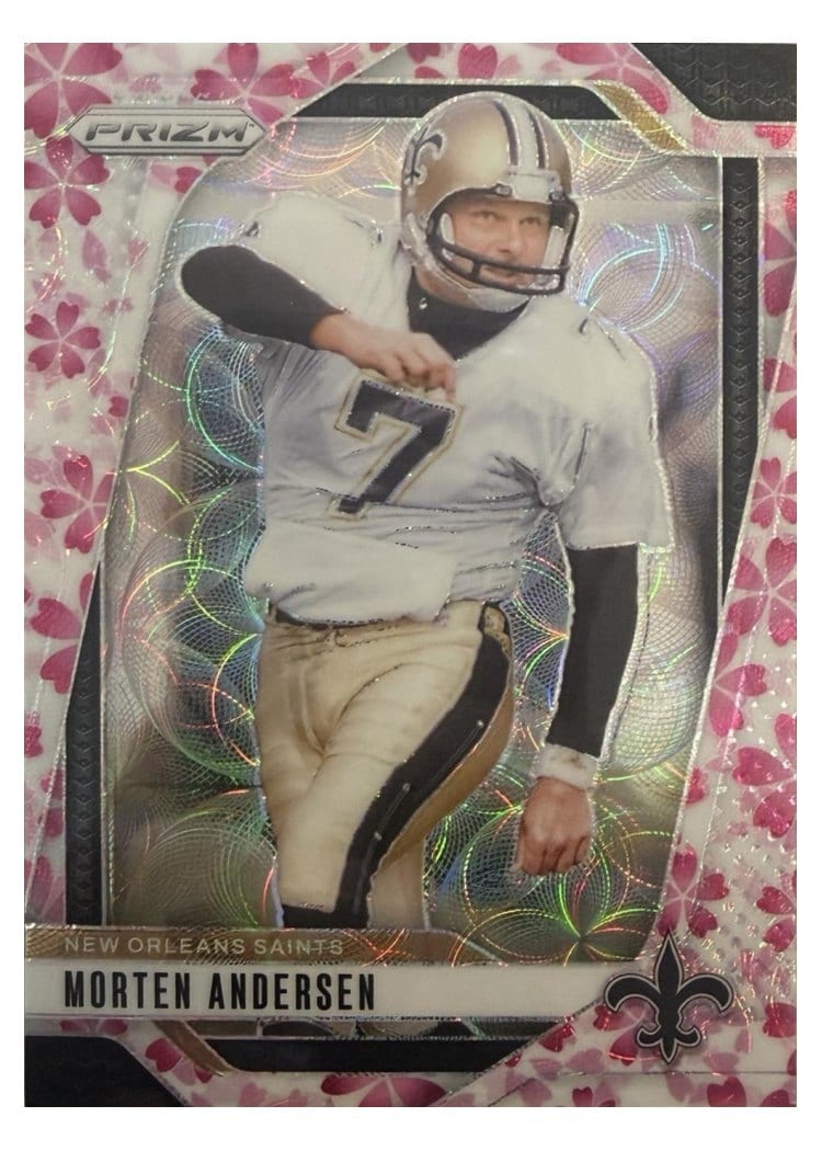 2024 Panini Prizm Base Set Morten Andersen #211 card