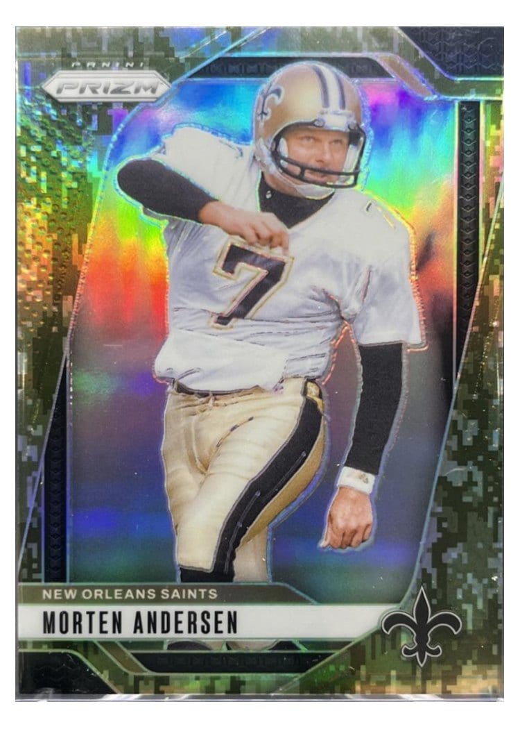 2024 Panini Prizm Base Set Morten Andersen #211 card