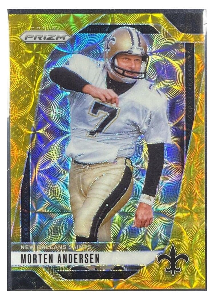 2024 Panini Prizm Base Set Morten Andersen #211 card