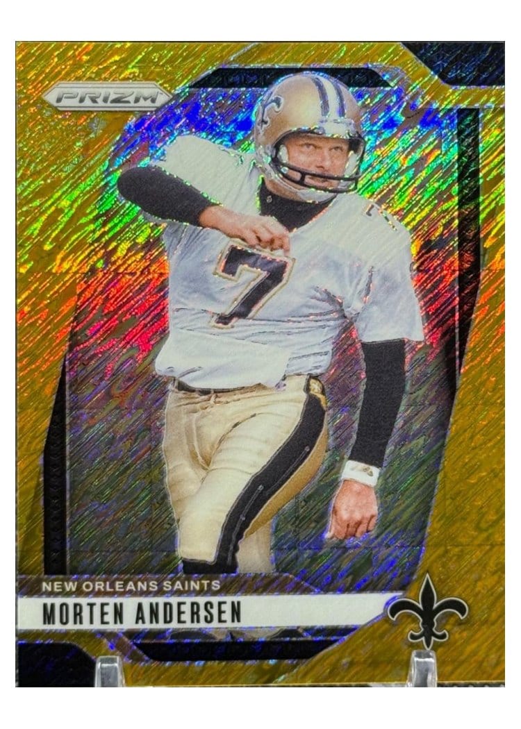 2024 Panini Prizm Base Set Morten Andersen #211 card