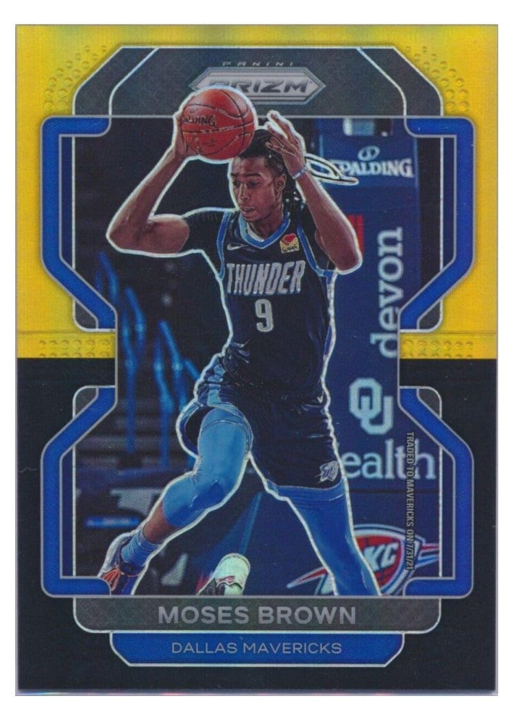 2021-22 Panini Prizm Base Set Moses Brown #173 card