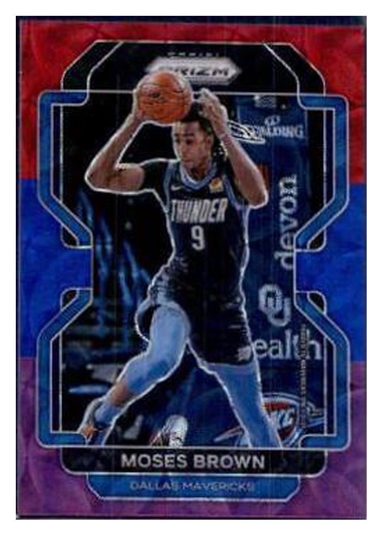 2021-22 Panini Prizm Base Set Moses Brown #173 card