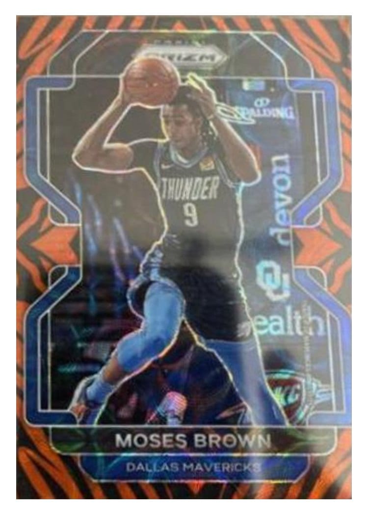 2021-22 Panini Prizm Base Set Moses Brown #173 card