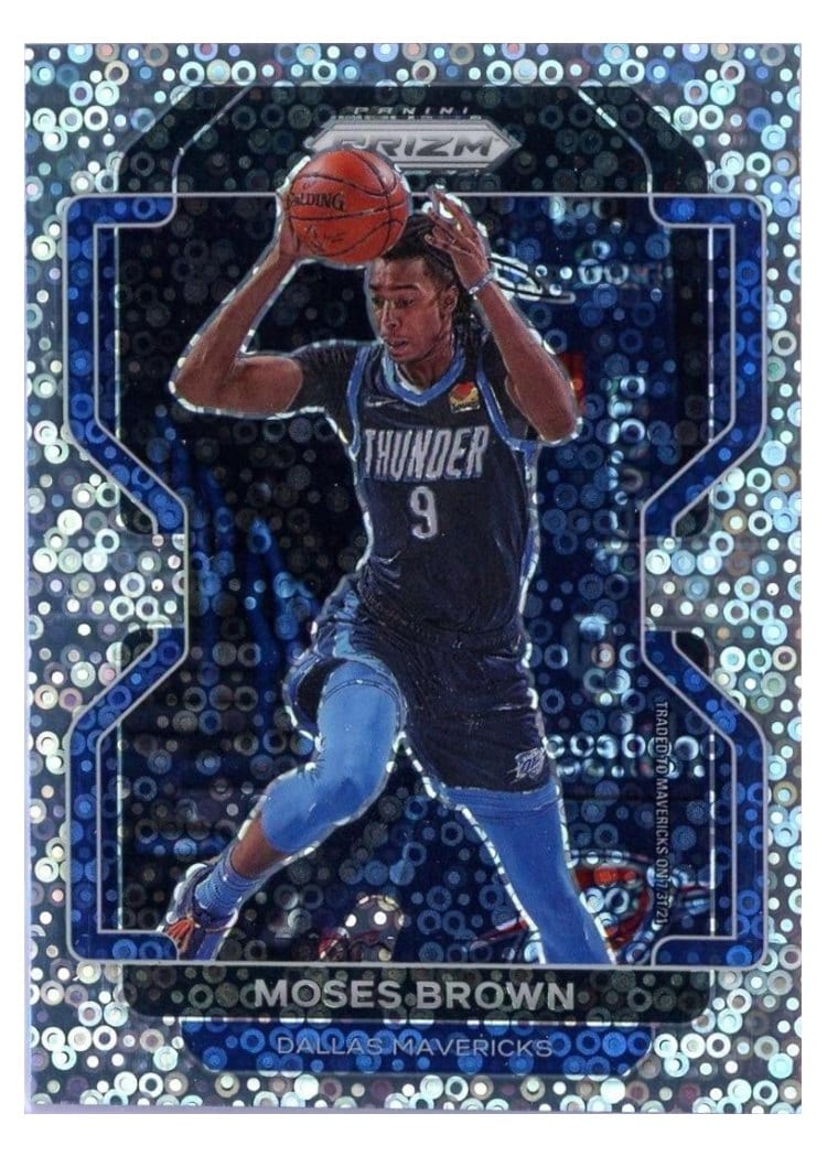 2021-22 Panini Prizm Base Set Moses Brown #173 card