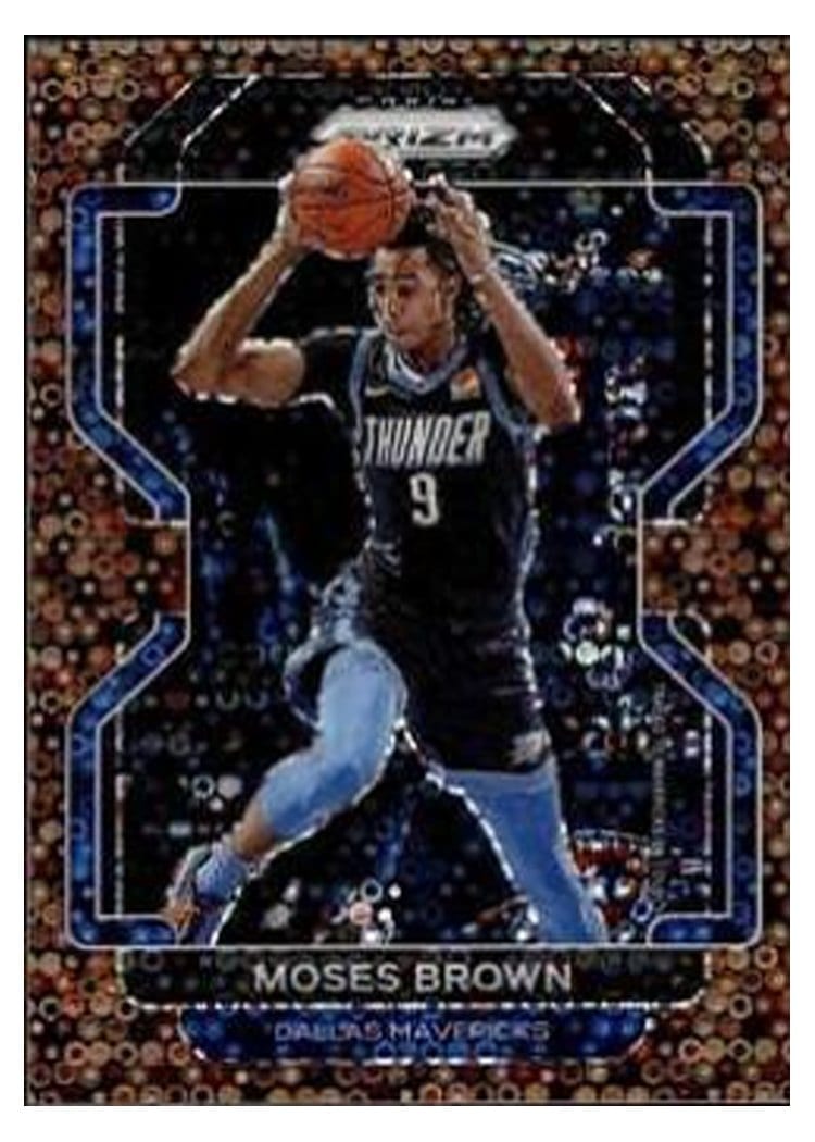2021-22 Panini Prizm Base Set Moses Brown #173 card