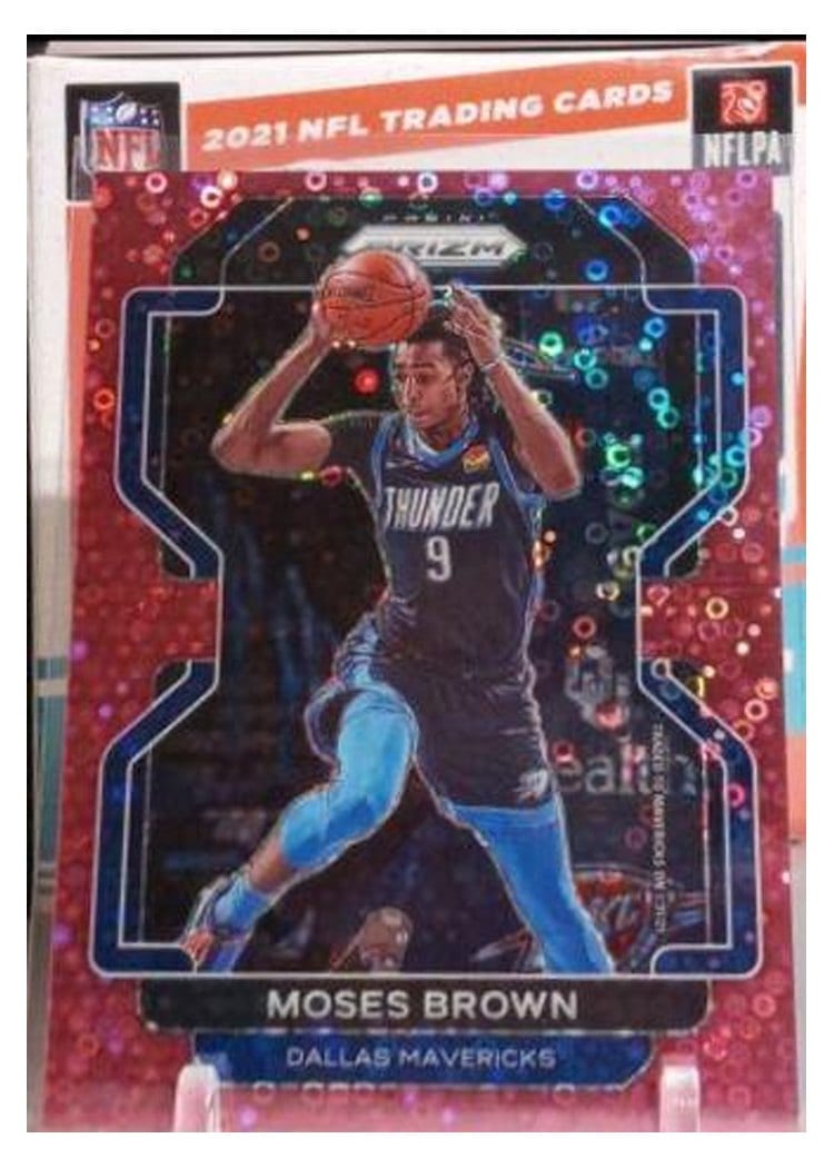 2021-22 Panini Prizm Base Set Moses Brown #173 card