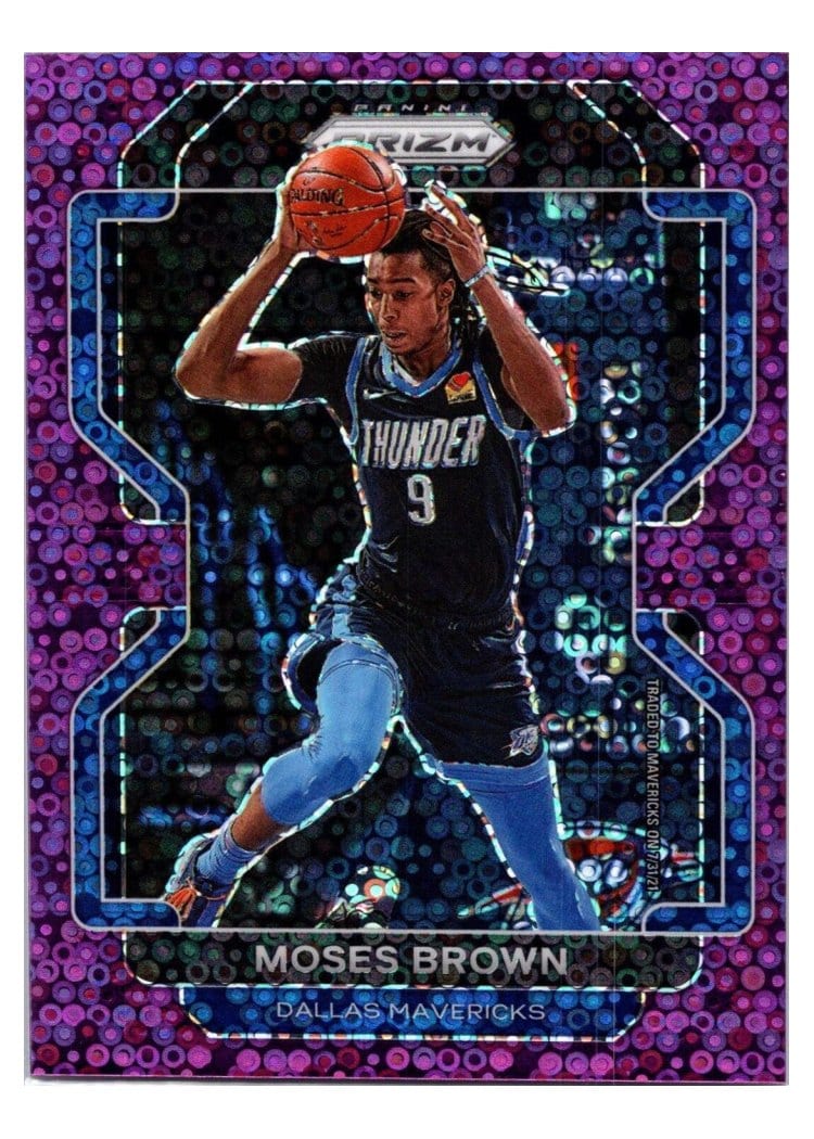 2021-22 Panini Prizm Base Set Moses Brown #173 card