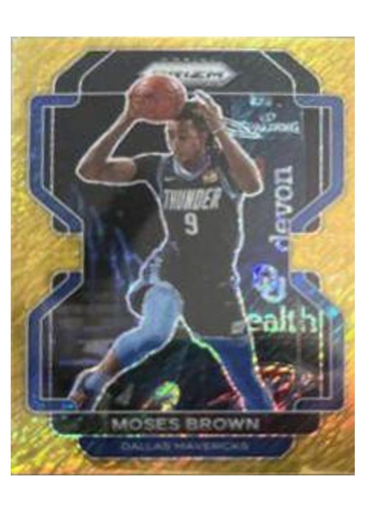 2021-22 Panini Prizm Base Set Moses Brown #173 card