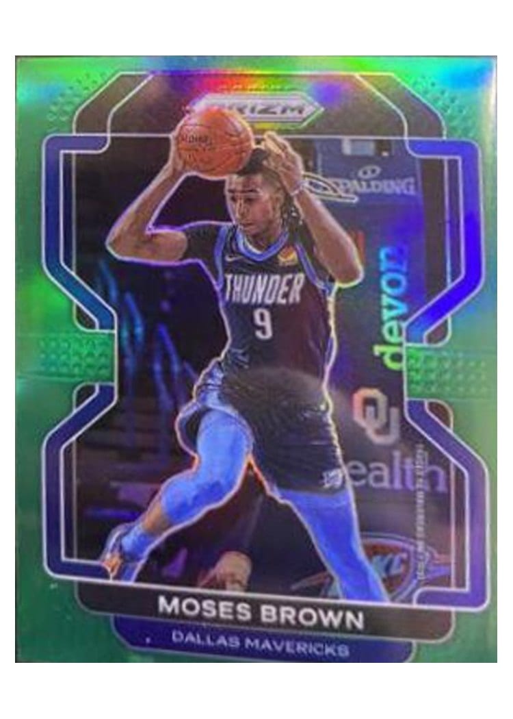2021-22 Panini Prizm Base Set Moses Brown #173 card