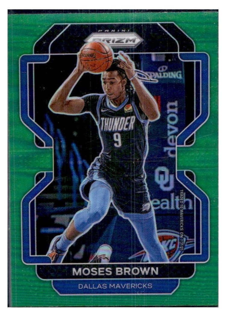 2021-22 Panini Prizm Base Set Moses Brown #173 card