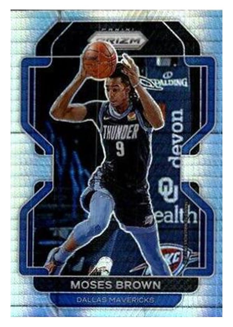 2021-22 Panini Prizm Base Set Moses Brown #173 card