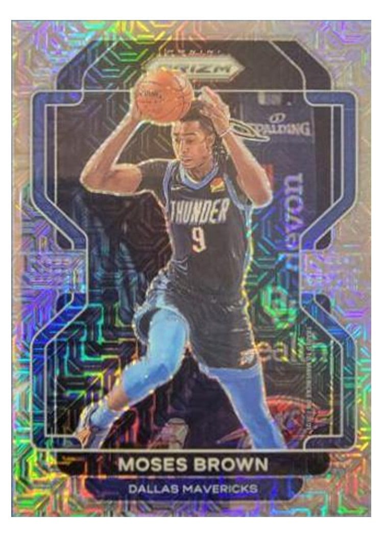 2021-22 Panini Prizm Base Set Moses Brown #173 card