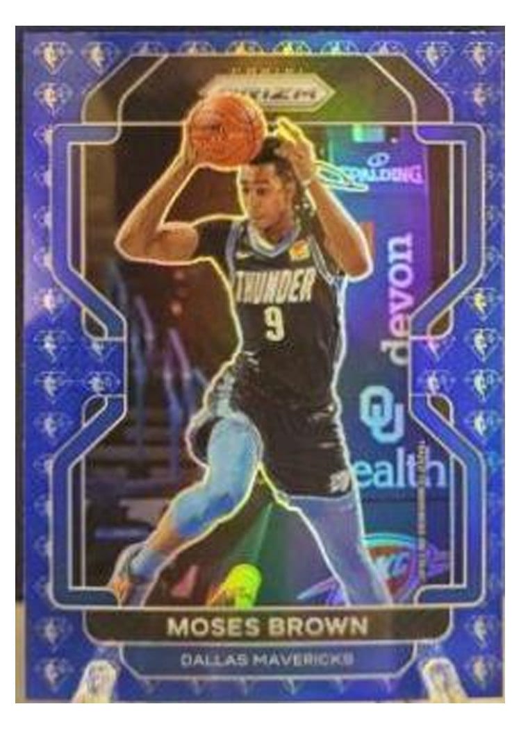 2021-22 Panini Prizm Base Set Moses Brown #173 card