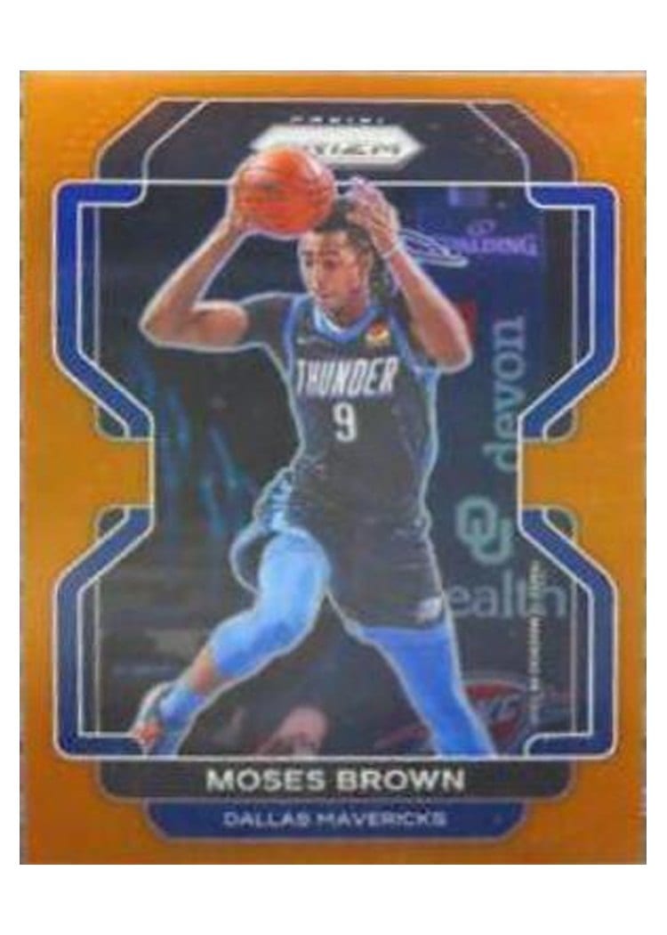 2021-22 Panini Prizm Base Set Moses Brown #173 card