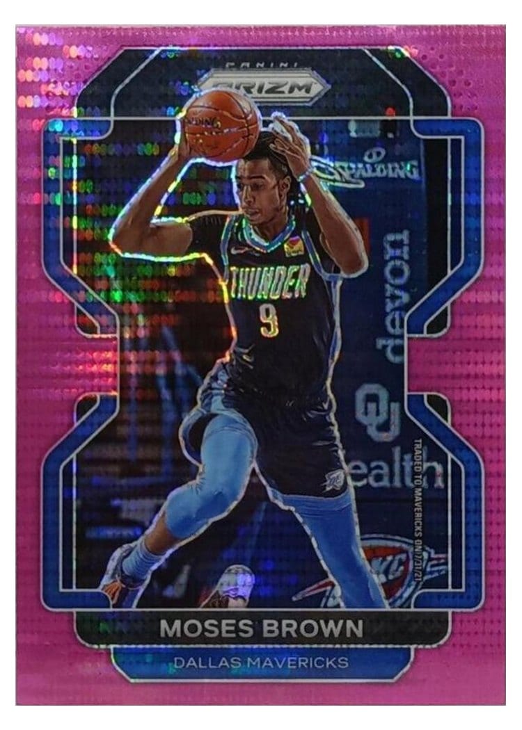 2021-22 Panini Prizm Base Set Moses Brown #173 card