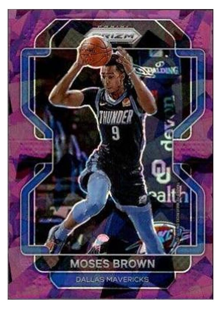 2021-22 Panini Prizm Base Set Moses Brown #173 card