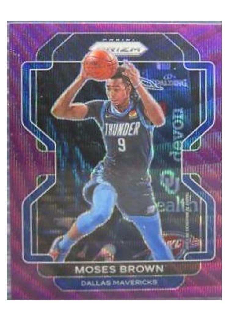 2021-22 Panini Prizm Base Set Moses Brown #173 card