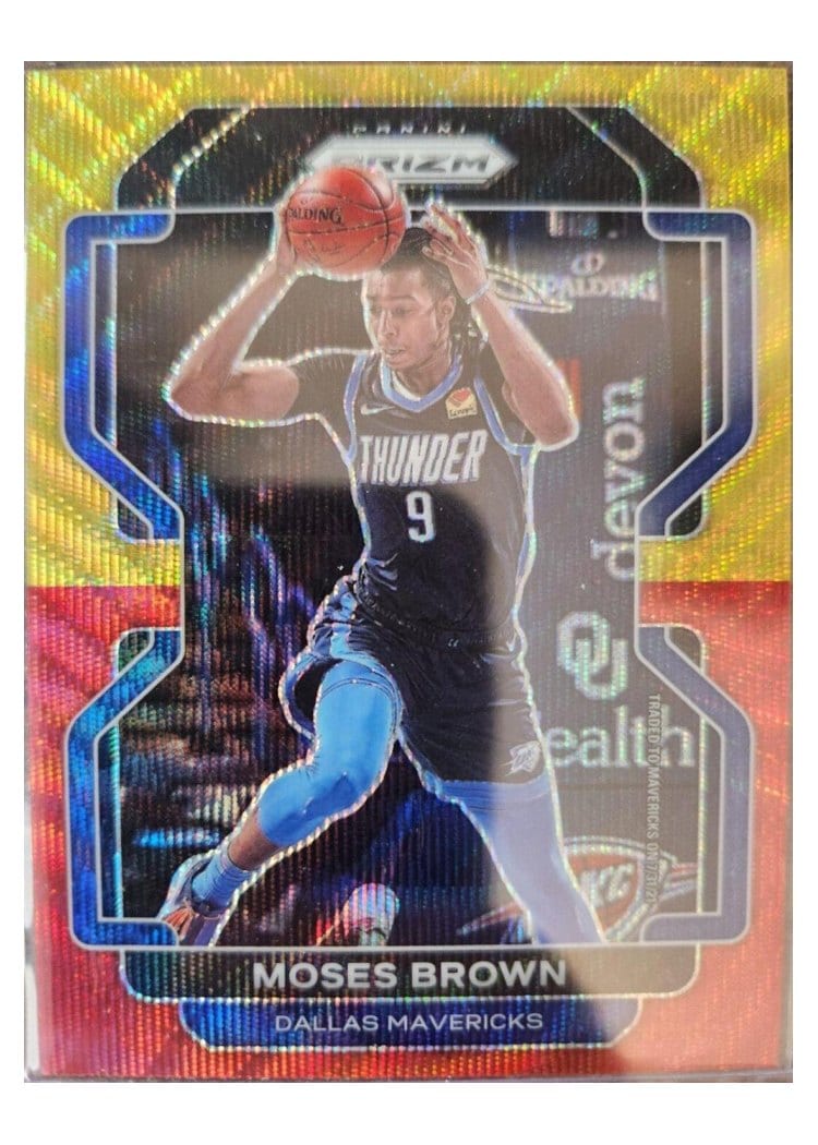 2021-22 Panini Prizm Base Set Moses Brown #173 card