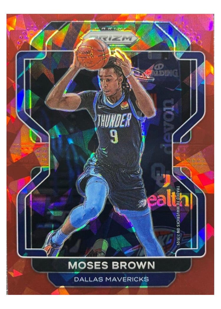 2021-22 Panini Prizm Base Set Moses Brown #173 card