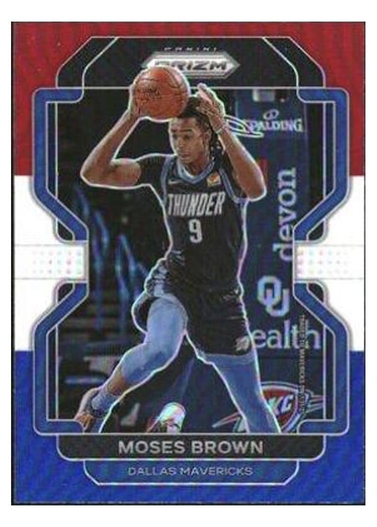 2021-22 Panini Prizm Base Set Moses Brown #173 card