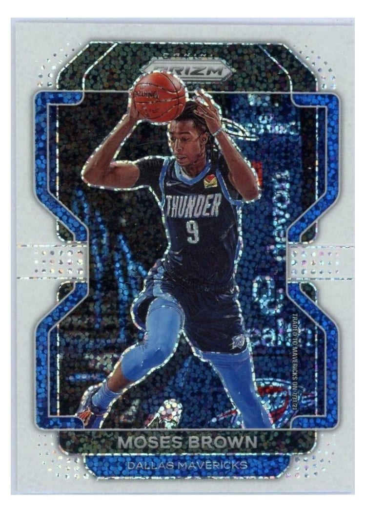2021-22 Panini Prizm Base Set Moses Brown #173 card