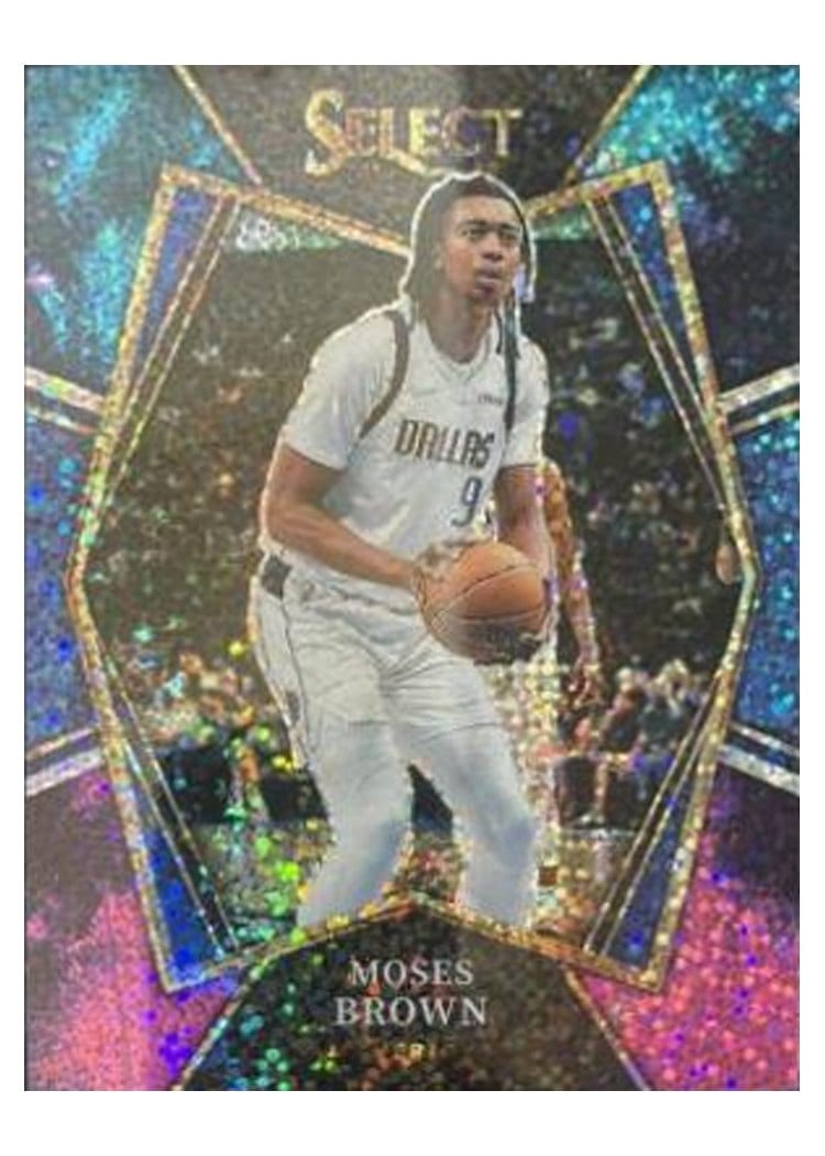 2021-22 Panini Select Base Set Moses Brown #177 card