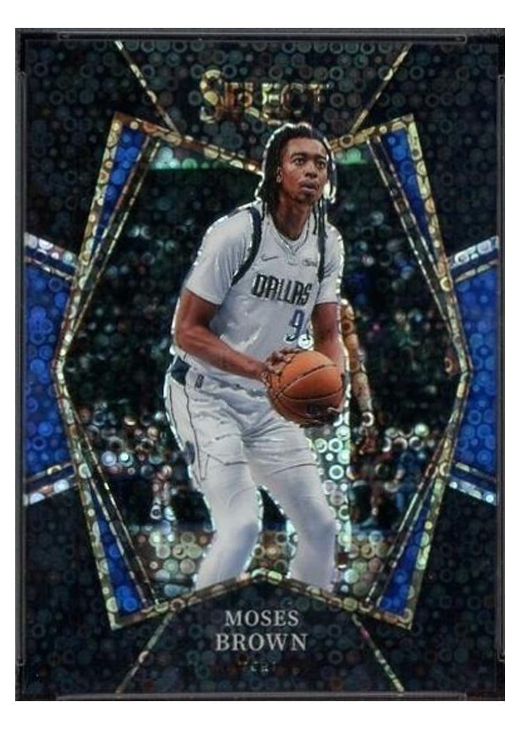 2021-22 Panini Select Base Set Moses Brown #177 card