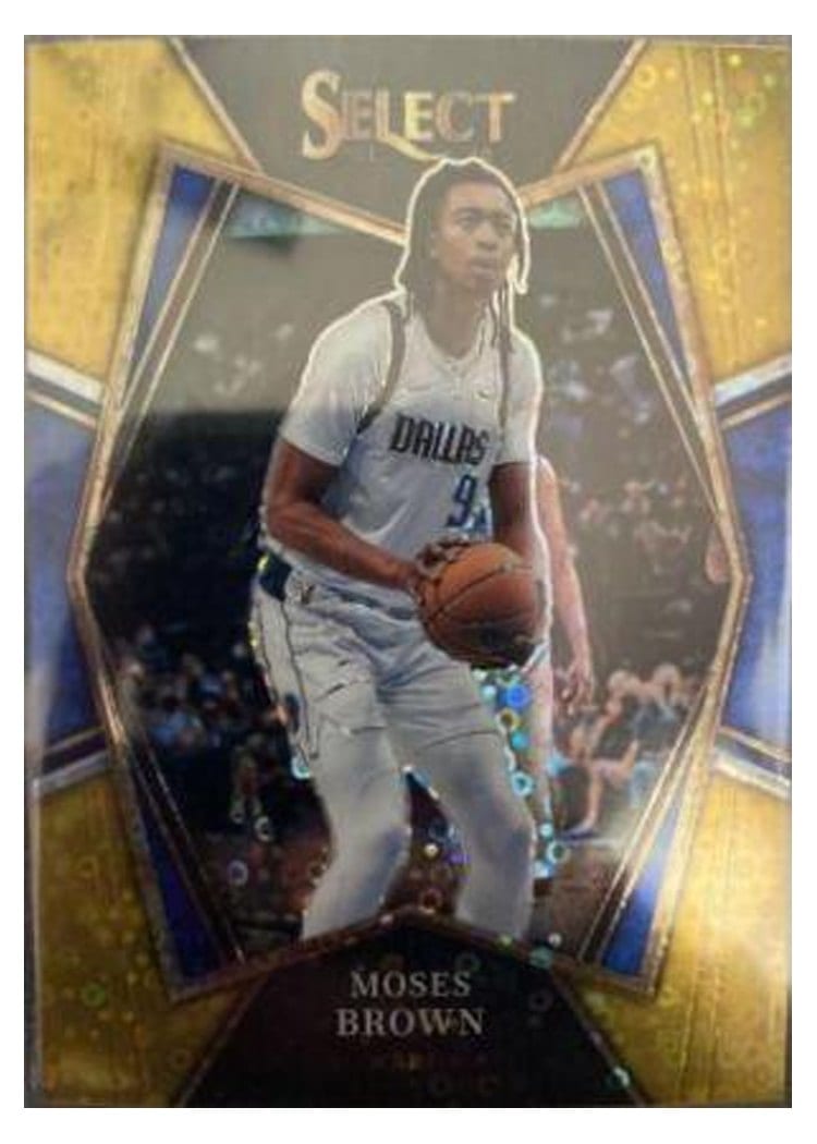 2021-22 Panini Select Base Set Moses Brown #177 card