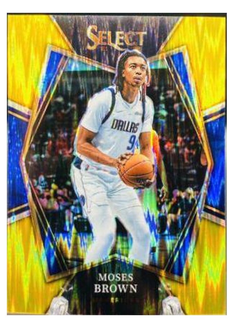 2021-22 Panini Select Base Set Moses Brown #177 card