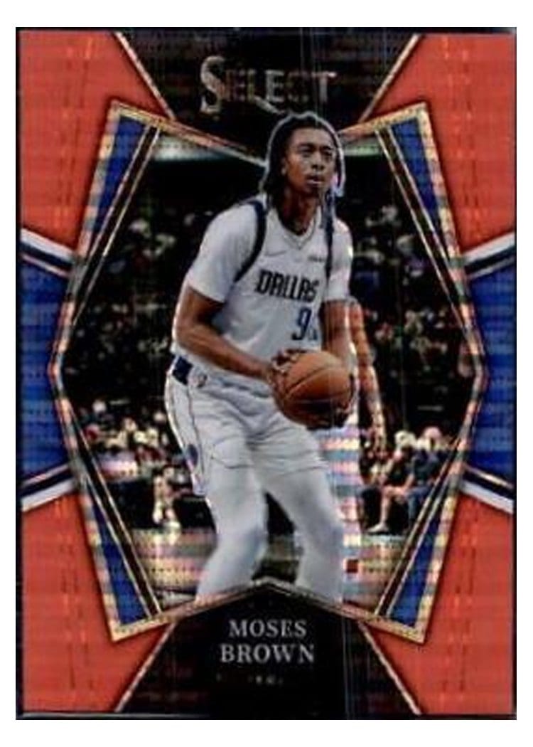 2021-22 Panini Select Base Set Moses Brown #177 card