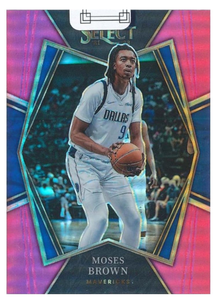 2021-22 Panini Select Base Set Moses Brown #177 card