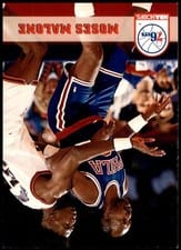 1993-94 Hoops Base Set Moses Malone #389 card