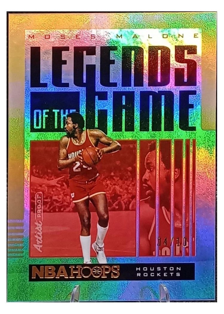 2020 Panini Hoops Legends of the Game Moses Malone card