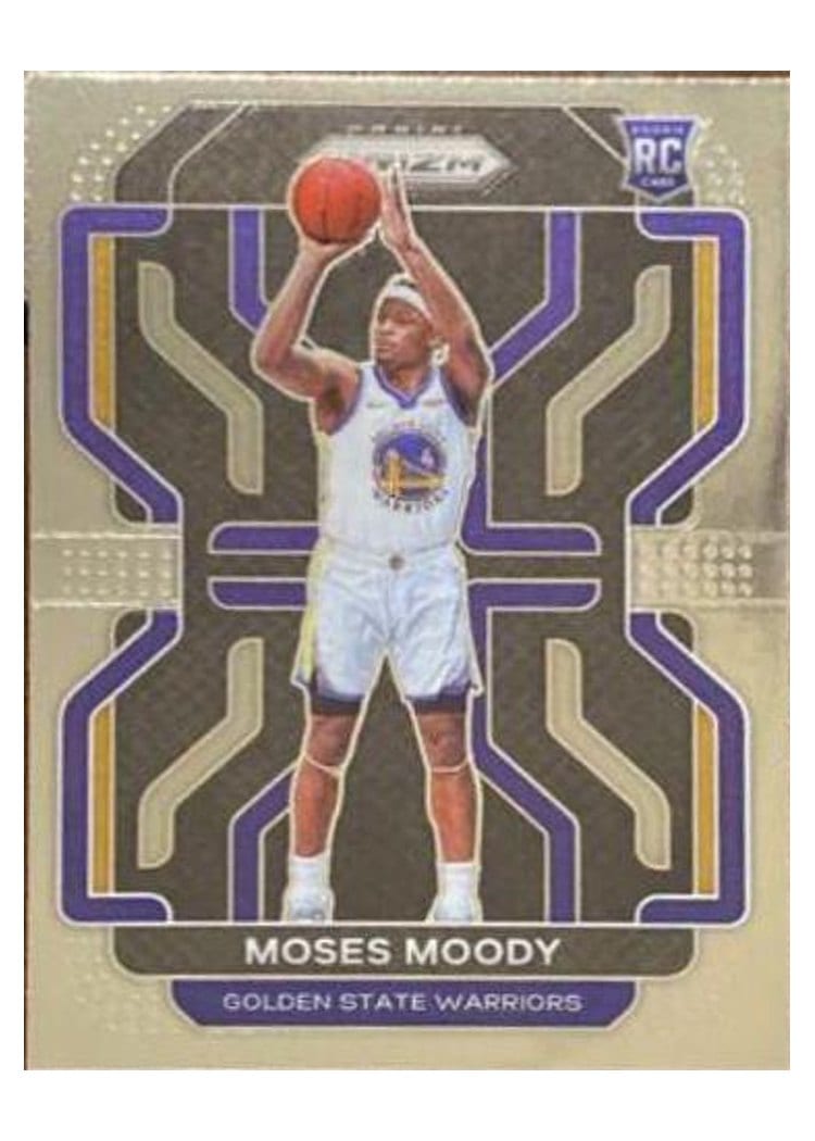 2021-22 Panini Prizm Base Set Moses Moody #308 card