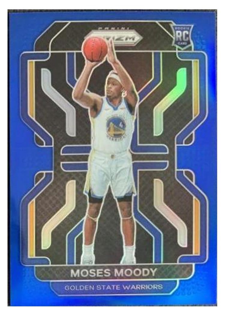 2021-22 Panini Prizm Base Set Moses Moody #308 card