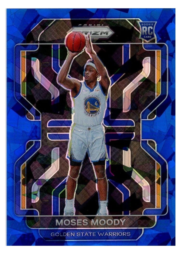 2021-22 Panini Prizm Base Set Moses Moody #308 card