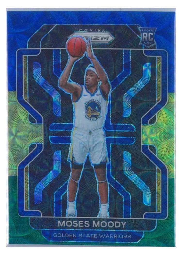 2021-22 Panini Prizm Base Set Moses Moody #308 card