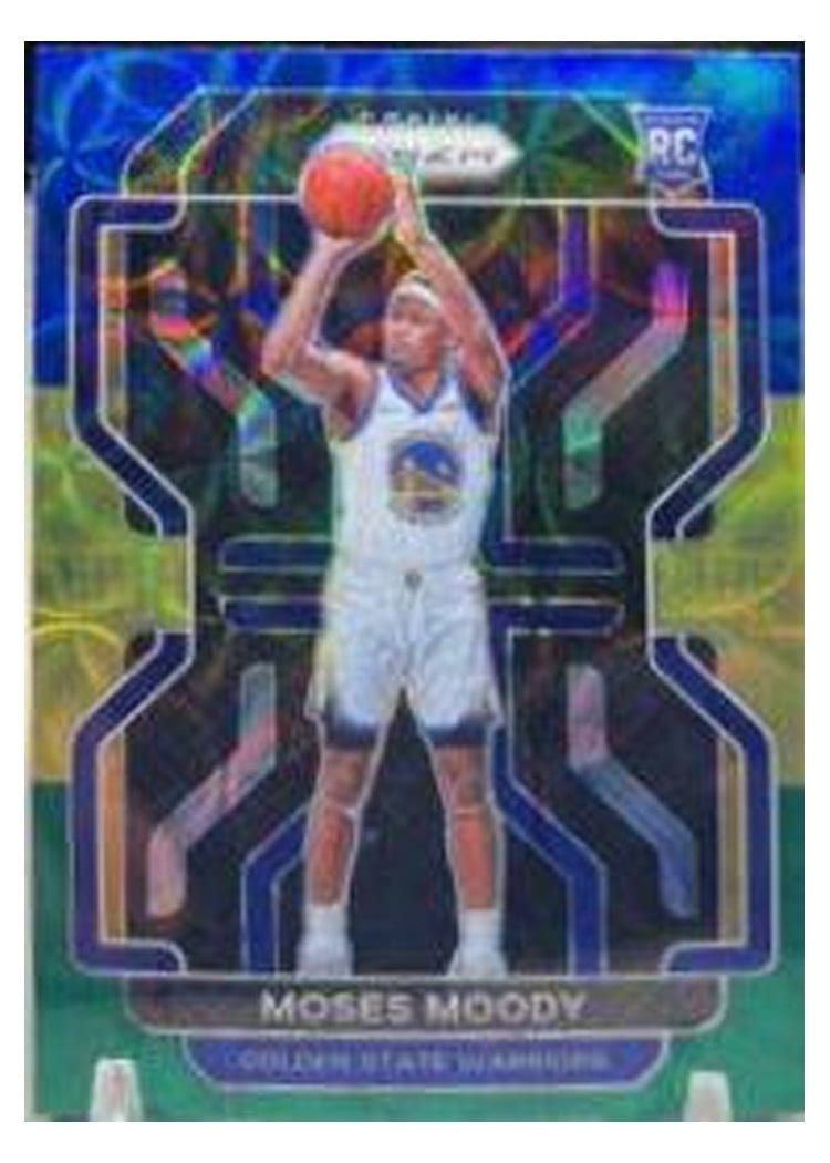 2021-22 Panini Prizm Base Set Moses Moody #308 card