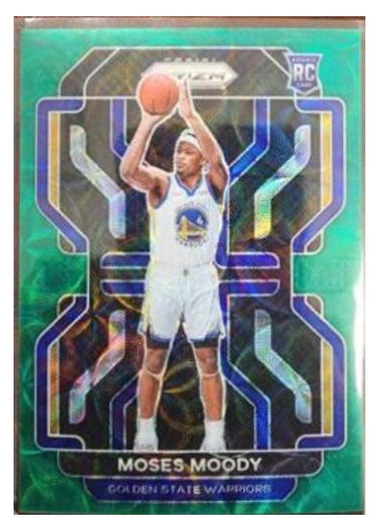 2021-22 Panini Prizm Base Set Moses Moody #308 card
