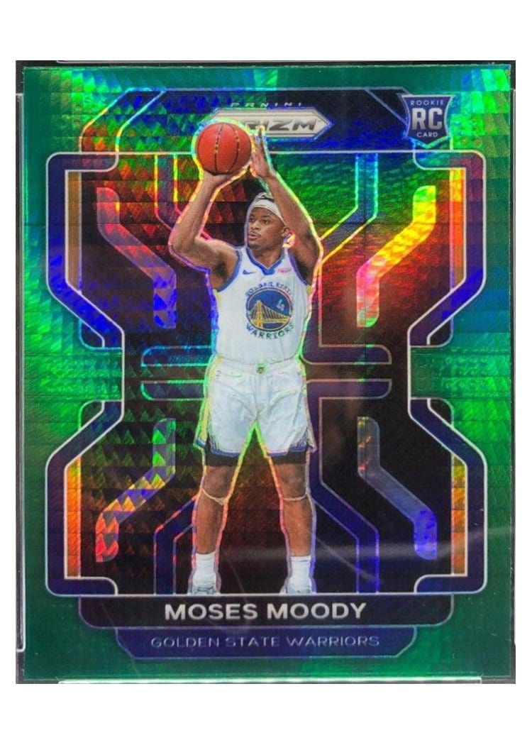 2021-22 Panini Prizm Base Set Moses Moody #308 card